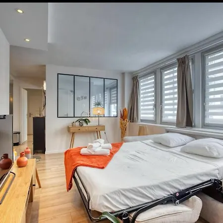 Le Vaucanson Hyper-centre Lumineux Et Chaleureux T2 ,1 Chambre, 2 Lits アパート *